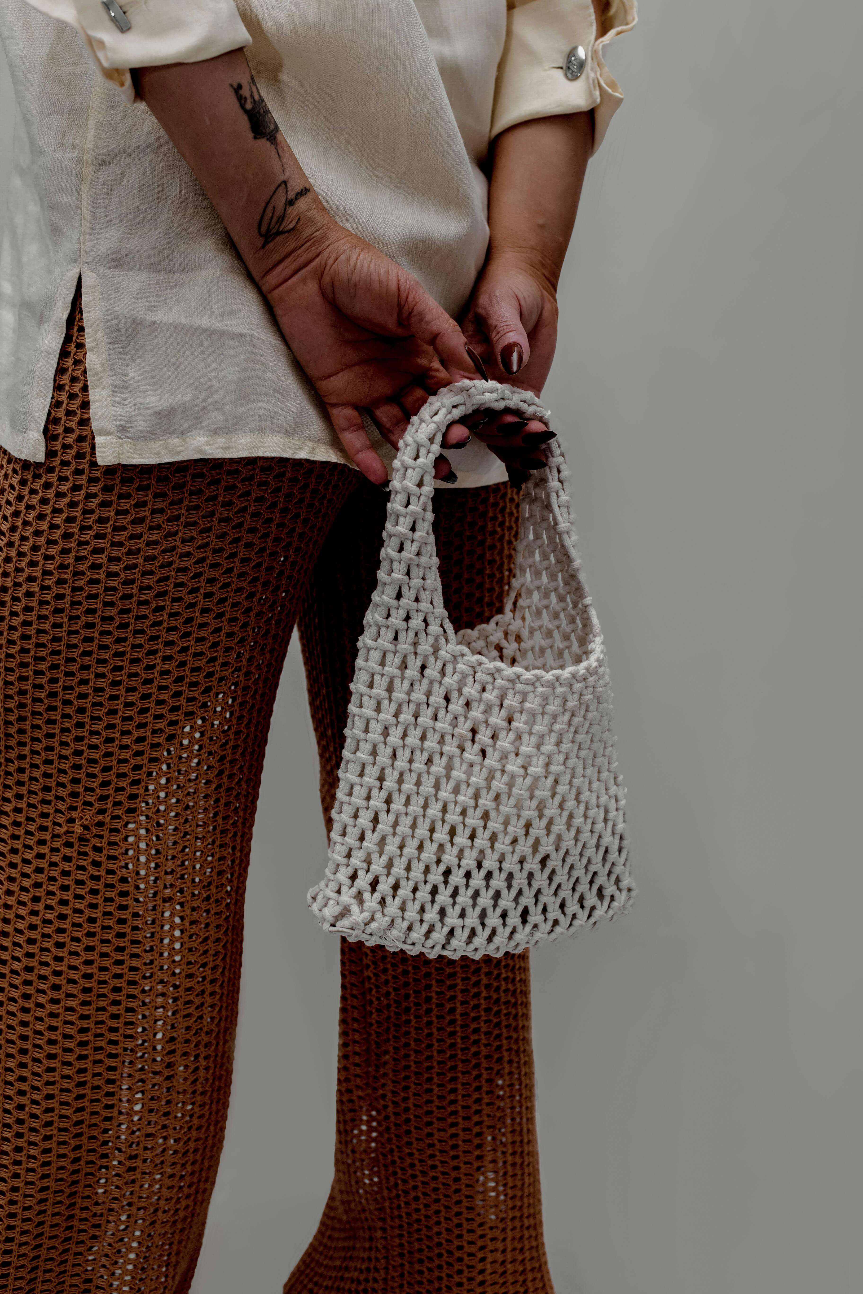 Crochet Bag and Pants